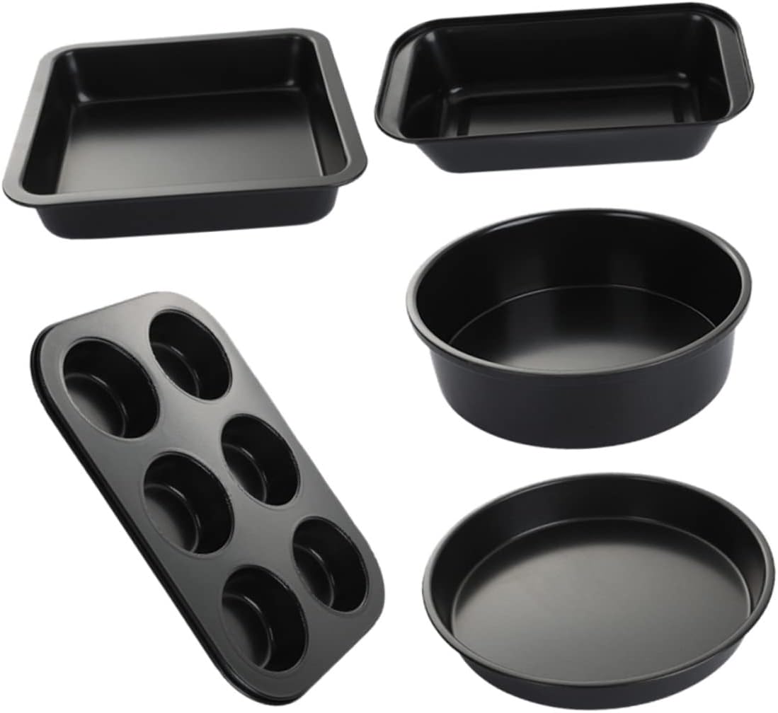 Complete Baking Tool Non-stick Loaf Pan Pans Carbon Steel Baking for Cakes Desserts