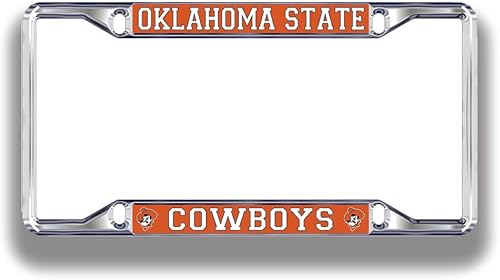 Vista 8 de Marco de matrícula de la NCAA plateado Alabama Crimson Tide Plata