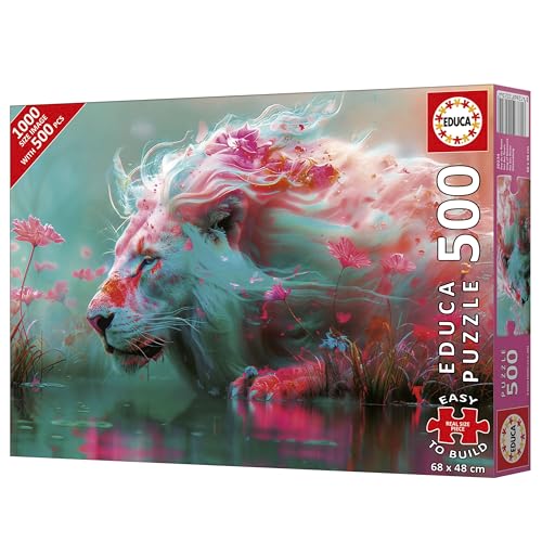 Puzzle EDUCA Roi des Fleurs 500 pièces Thème paysage Pour adultes Mixte - vue 3