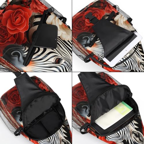 Bolso tipo bandolera unisex para viaje y senderismo miniatura 5