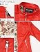 Bellivera Chaqueta de Cuero PU para Mujer(3 Colores), Chaqueta con Bolsillos con...
