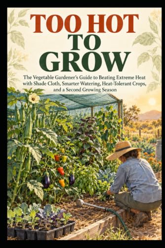 Too Hot to Grow: The Vegetable Gardener’s Guide to Beating Extreme Heat with Shade Cloth, Smarter Watering, Heat-Tolerant Crops, and a Second Growing Season (Grow Food Anywhere)