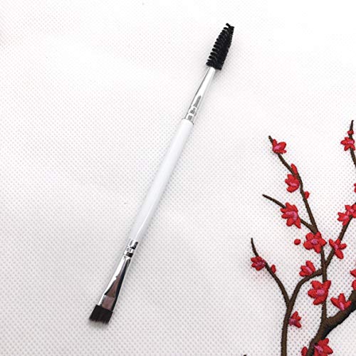 Preisvergleich Produktbild Rouku Dual Head Makeup Brush Augenbrauenpinsel Nasenpinsel Lidschattenpinsel Beauty Tool Makeup Zubehör