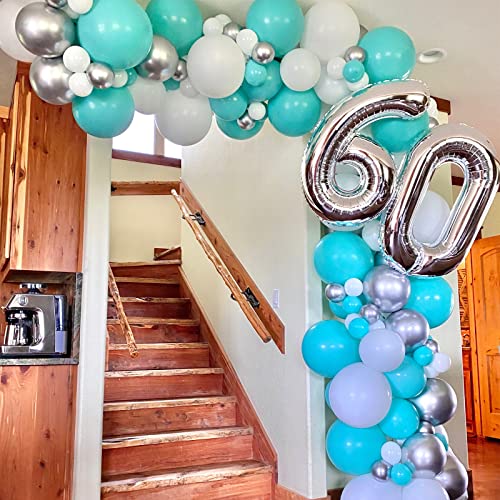 Balloons Garland Arch Kit,120Pcs 18In 12In 10In 5In White and Gold Balloons Gold Confetti Balloons for Wedding Birthday Baby Shower Engagements Anniversary Party Decorations - Image 3