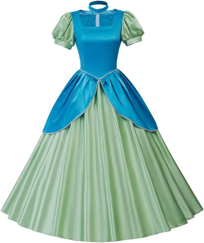 SFWXCOSFortunehouse Princess Dress Adult Evil Step Sister Dress Cosplay Costume