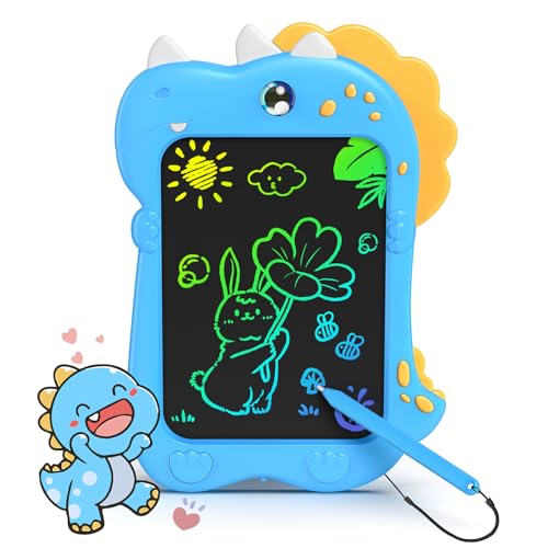 Kogabanny Tablette Dessin Enfant 2 Pièces 10 Pouces,Tablette D'écriture LCD Pour 3-12 Ans