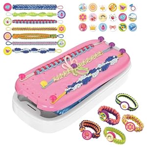 Insfungo Friendship Bracelet Making Kit, Gifts for 7 8 9 10 Year Old Girl, Arts and Crafts for Kids Ages 8-12, Birthday Gifts Ideal for Girls, Present for Teens, Tweens, 10-12