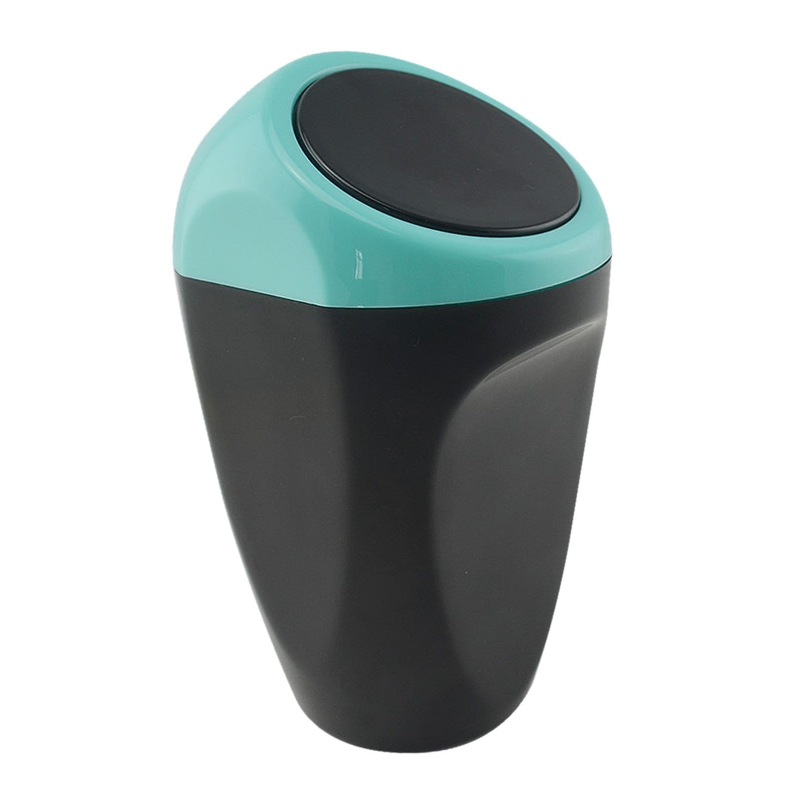 Bnf® Car Dustbin Mini Garbage Bin with Press Cover for Dinning Room Durable Lake Blue|Home & Garden | Household Supplies & Cleaning | Trash Cans & Wastebaskets-image-20