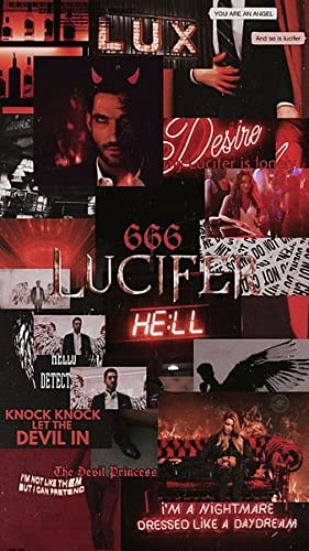 Poster World Lucifer Morningstar Crimes Devil Hell SuspenseMatte Finish Paper Print Poster 12 x 18 inch (Multicolor) PW-9242