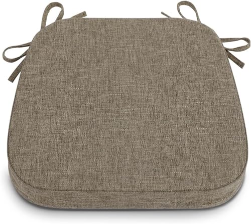 Coussins de chaise antidérapants 43x42 galettes de siège lavables pour maison et extérieur