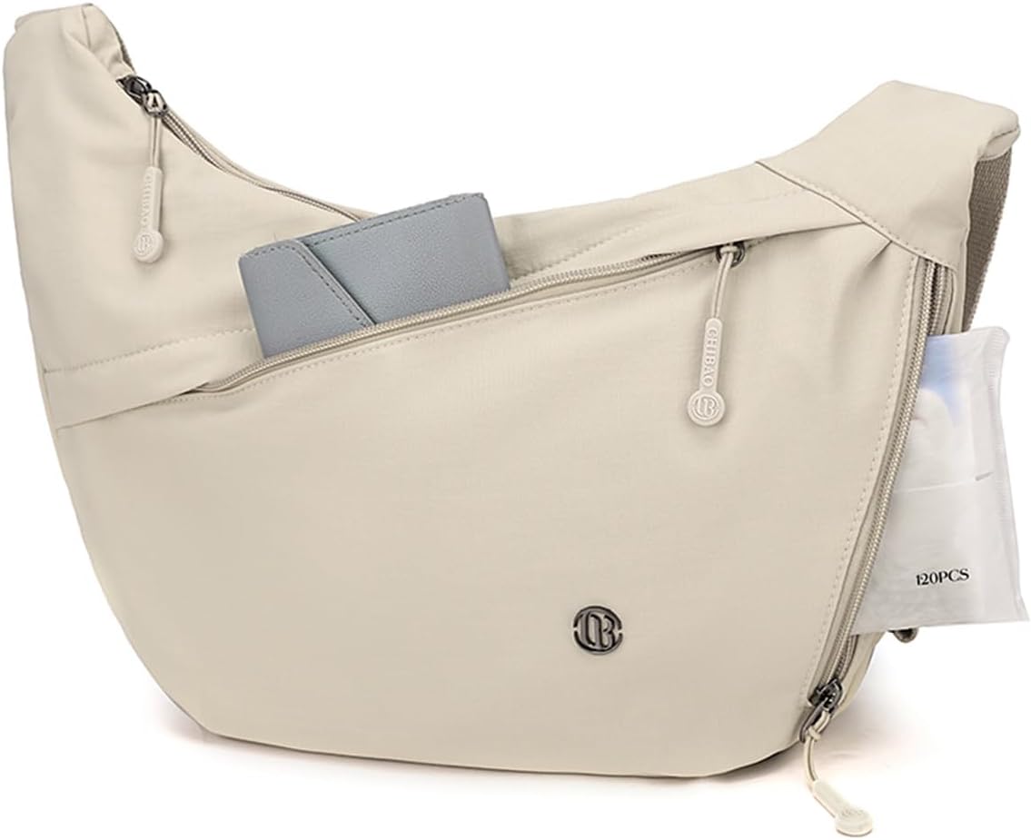 Nylon Crescent Crossbody Luna Bag for Women Men Moon Shoulder Spacious Lightweight Sling Casual Hobo Dumpling Purses - Image 4