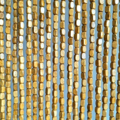 Rideau de porte en perles bloque insectes ventilation naturelle