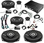 Audison Front Speakers, Amplifier, and Subwoofers Bundle Compatible with 14-18 BMW 4 Series M4 F82 Base Sound System