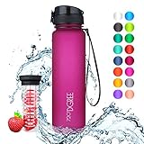 ✔ FINALMENTE BEBER LO SUFICIENTE Y SENTIRSE MEJOR - Siempre quieres tu botella de agua especial de 720°DGREE con usted en todo momento. La innovadora abertura para beber antigluck apagará su sed súper rápido - el sabor sigue siendo 100% PUR. Refine sus bebidas con frutas refrescantes o cubitos de hielo - gracias al EXTRA INSERTO DE FRUTA - FRUIT INFUSER y a su gran abertura (Ø 5,5cm). Hecho de copoliéster Tritan resistente y de peso pluma - naturalmente libre de BPA, BPS y ftalatos.