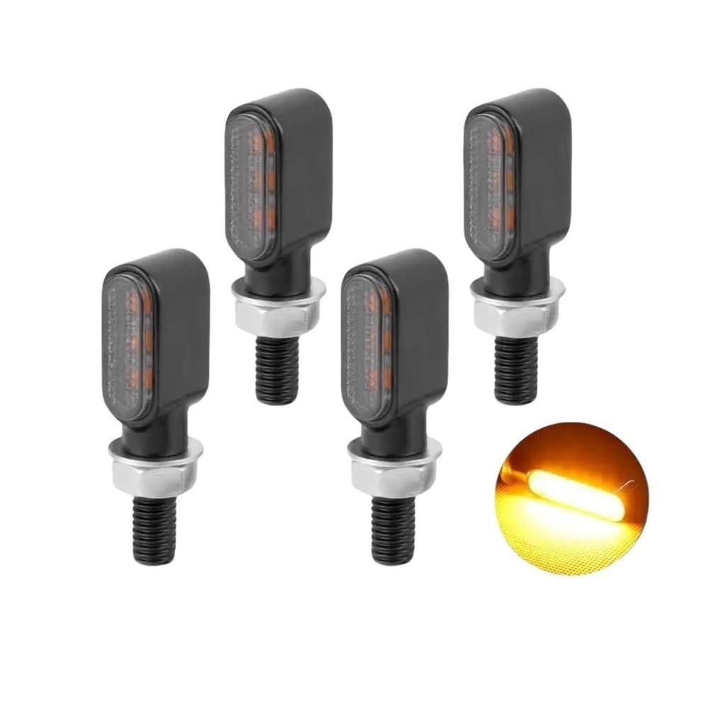 Indicatore direzione moto per moto Mi&ni in metallo 3LED, luci