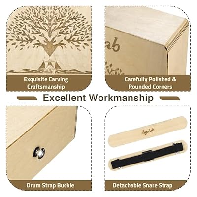 POGOLAB Multi-Tone Cajon+ Three-tone Cajon