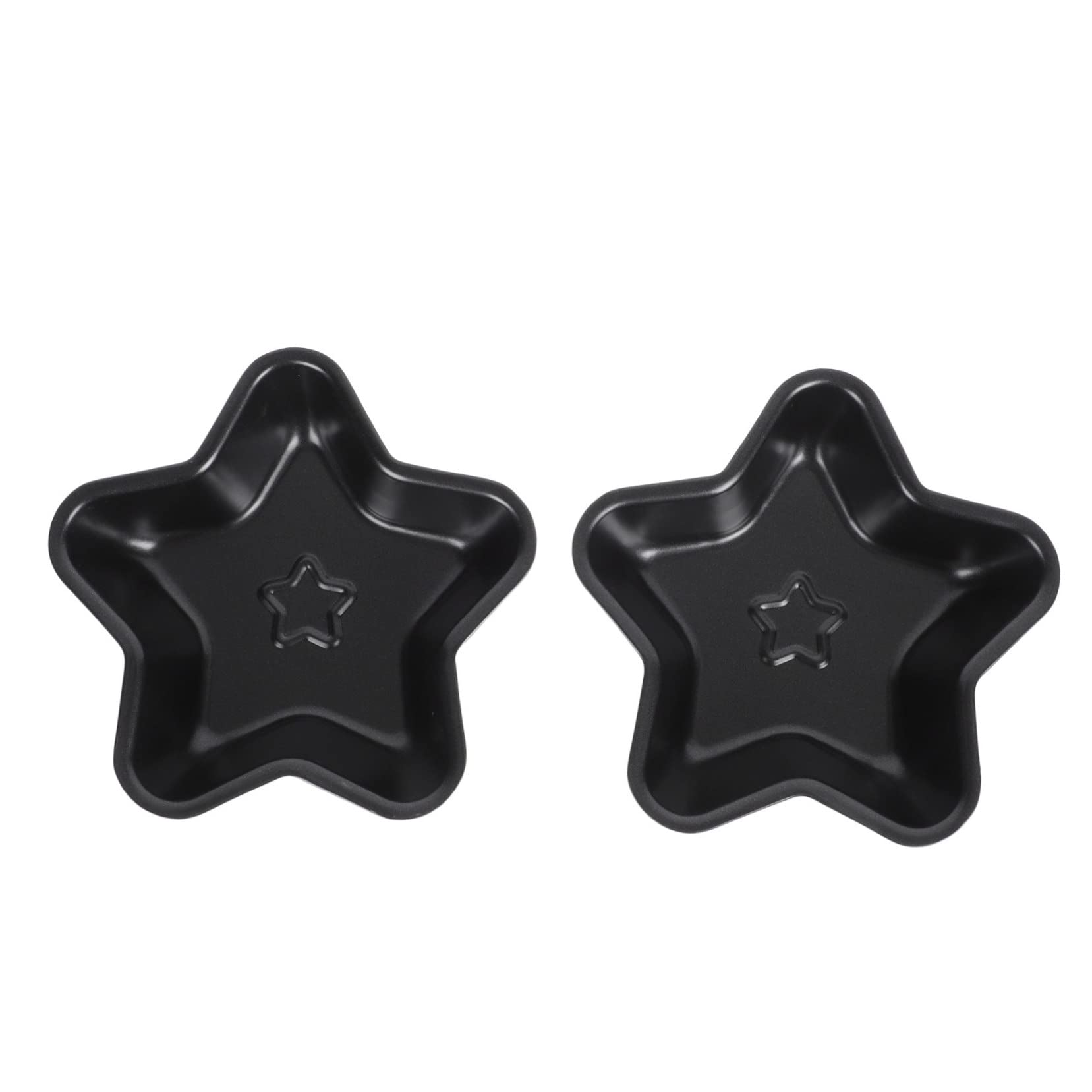 Cabilock 6 Pièces Petit Moule à Gâteau Moule à Gâteau Circulaire Joli Gâteau En Forme Moule En Acier Au Carbone Moule En Silicone Gommeux Ustensiles De Cuisine Acier Carbone Haute Qualité