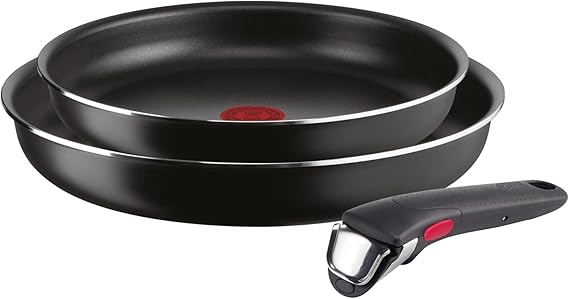 Batterie De Cuisine Lagostina Ingenio Essential – Aluminium, Manches Amovibles, Comme Neuve