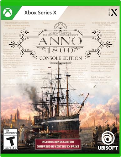 Anno 1800 Xbox Series X jeu de gestion de ville historique