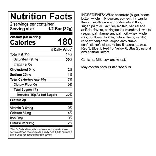 Hammond's Candies Gourmet Chocolate Candy Bars – Birthday Cake | Sweet White Chocolate With Sprinkles, Confetti Birthday Cake Candy Bar, Certified Kosher, Handcrafted In The Usa | Pack Of 5 #TOP1