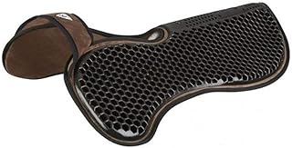Acavallo Withers Free Hexagonal Gel Pad with Memory Foam - Medium, Brown