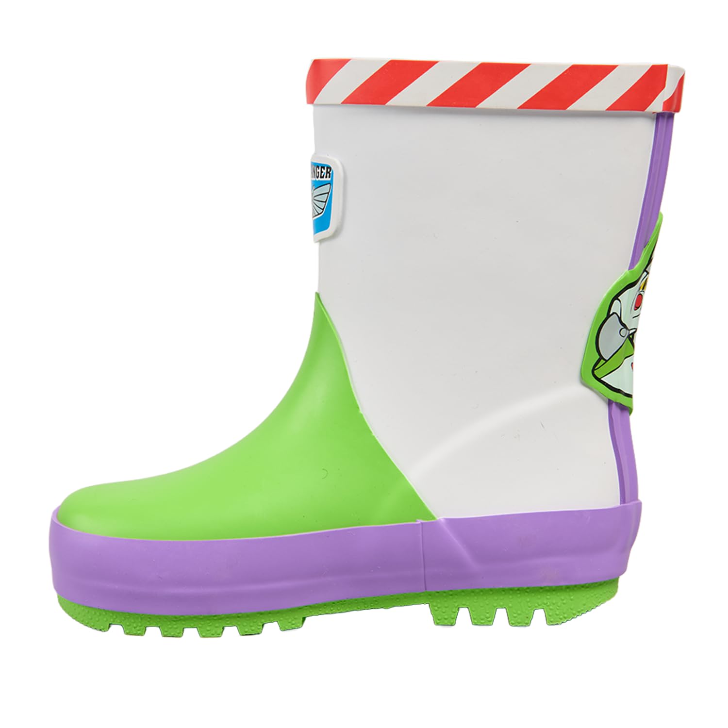 Disney Toy Story Buzz Lightyear Botas de agua para niños | Botas de agua para niños | Tallas para niños pequeños y niños 6-12 | Botas de agua oficiales Pixar para niños