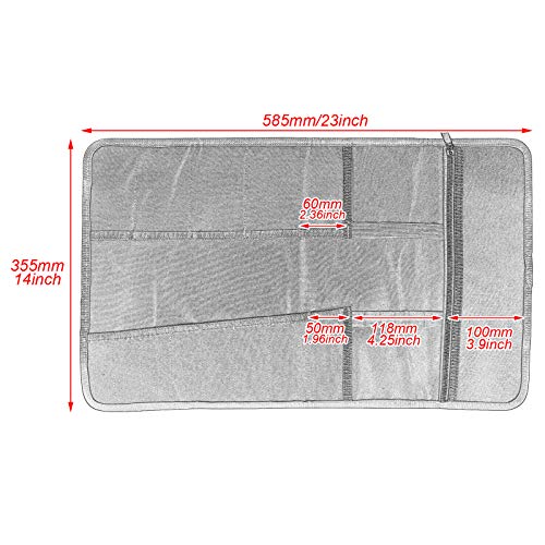 Bolsa organizadora de chaves de lona impermeável HDBUBALUS