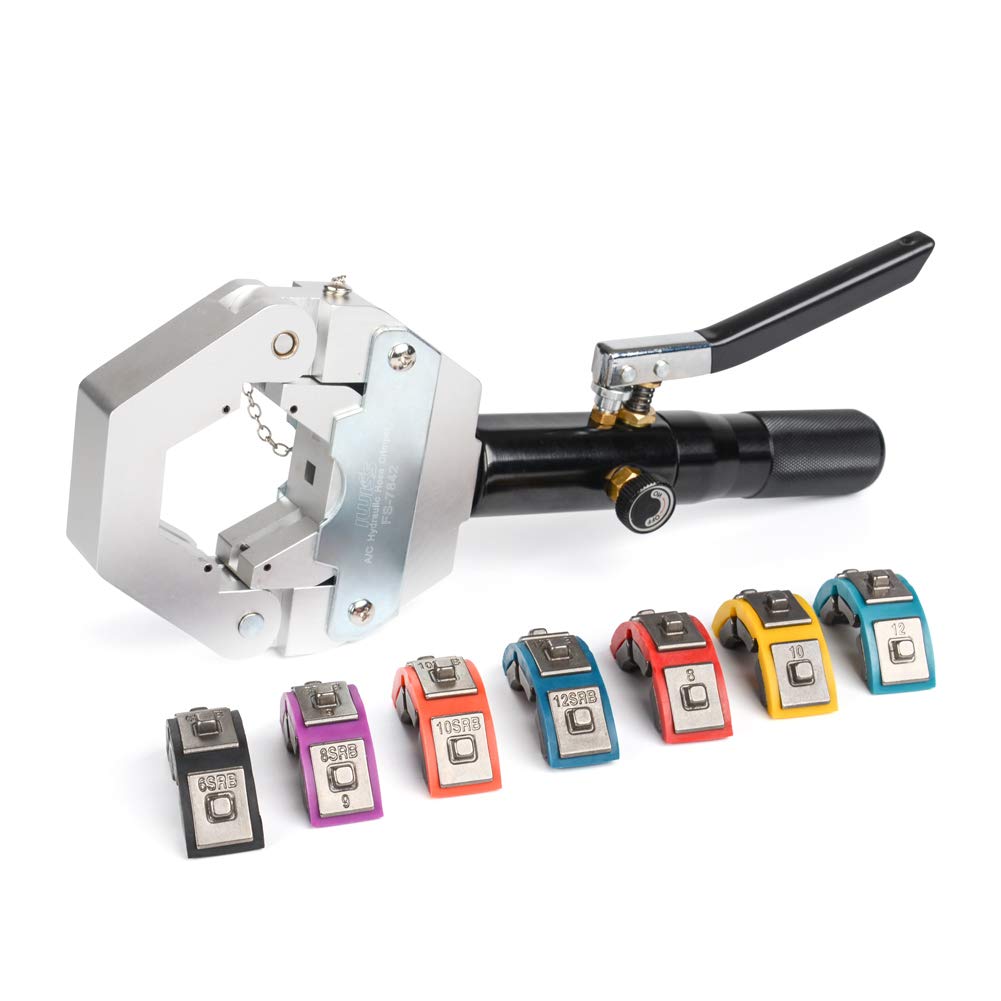 Buy IWISS Hydraulic Automotive A/C Hose Hydrakrimp Crimper Crimping