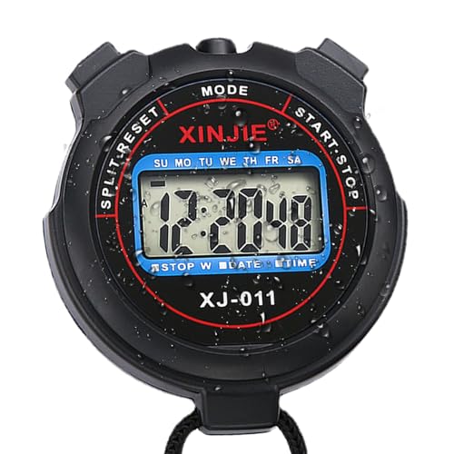 Temporizador digital de pantalla grande reutilizable para atletas, temporizador de cuenta regresiva para competición, entrenamiento, fitness