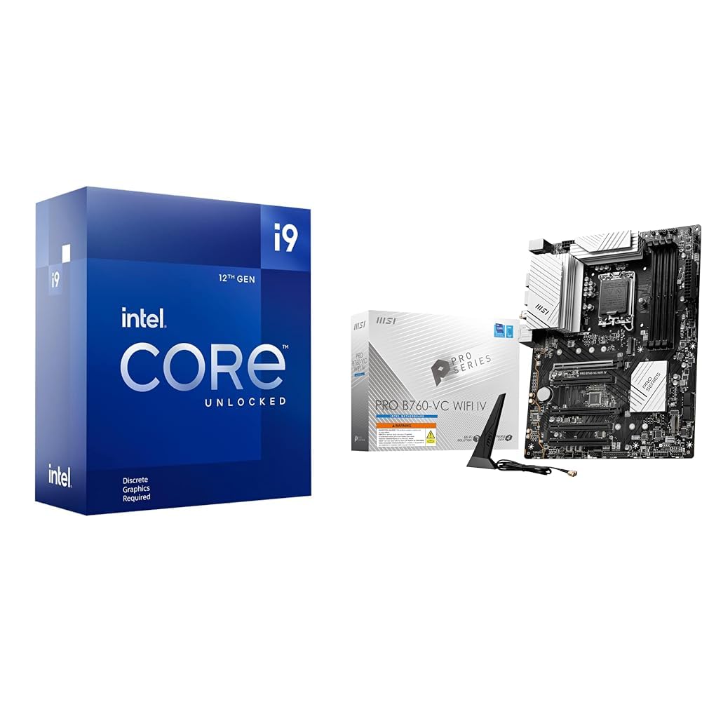Amazon.com: Intel Core i9-12900KF Gaming Desktop Processor + MSI