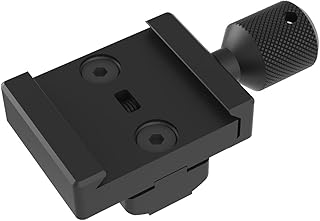 ARCA Rail Bipod Mount, ARCA-Swiss Bipod Adapter, Harris&Atlas NC Bipods, Black - Tough Tactical Tools