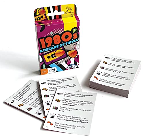 Outset Media 1980's A Decade of Trivia Travel Pack...
