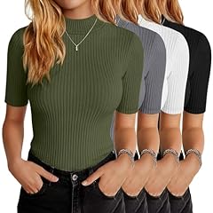 Black, White, Dark Gray, Army Green