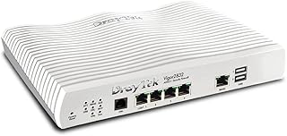DrayTek Vigor 2832 Ethernet Router, Triple-WAN ADSL2+, 32 VPN Tunnels, 3G/4G Failover Support, Ideal For Small Business