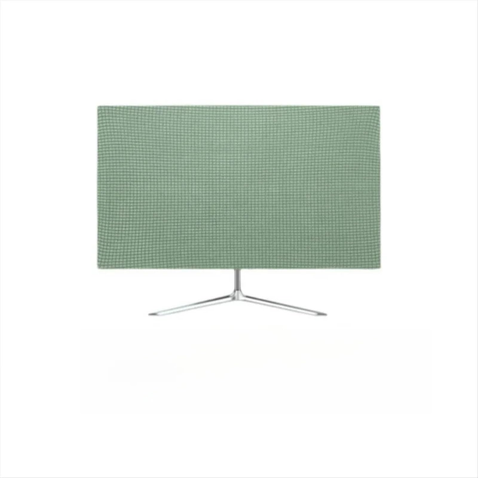 27-30 Inches Dustproof Cover Cloth Solid Color Protective Full Coverage High Elastic Computer Screen Monitor Case for Computer(Color4,M)