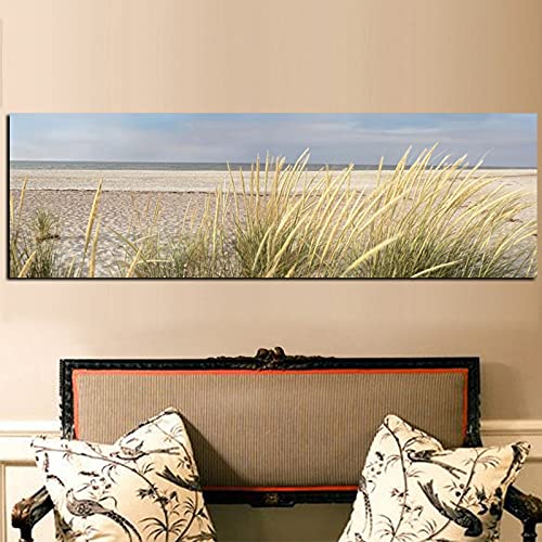 Diamond painting plage de sable 50x120cm kit complet broderie diamant grand format