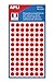 Apli 111833 - Pochette de 462 pastilles rouges Ø 8 mm
