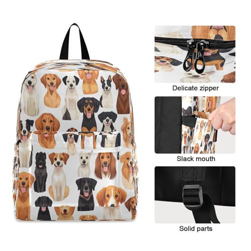 Cute Dogs Puppy (10) Kids Backpack Backpacks for Boys Girls Teen School Bookbag Laptop Bag Daypack Large Travel Sports Bags4