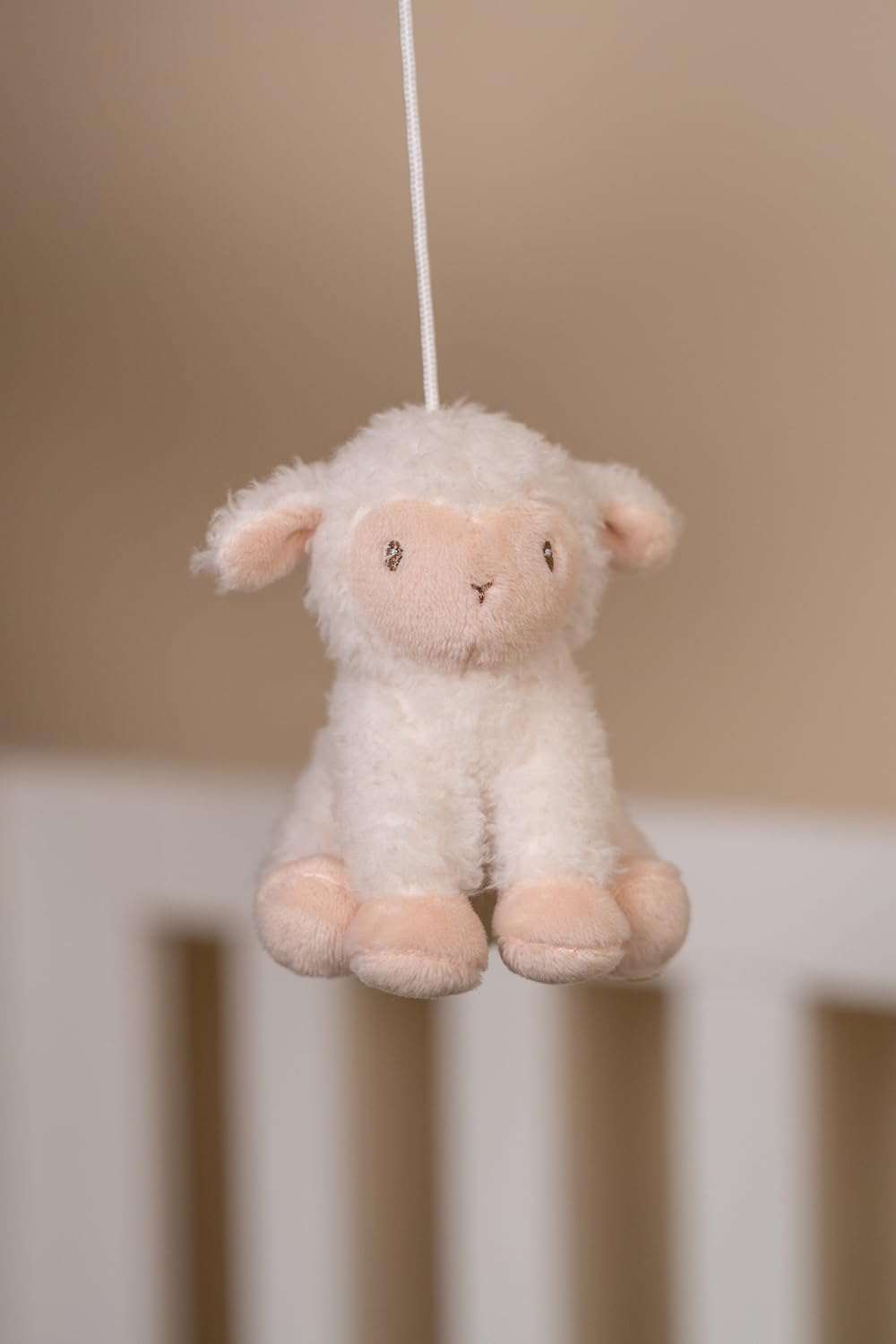 Little Dutch Mobile Musik Spieluhr mit Holz Halterung für Babybett - Little Farm