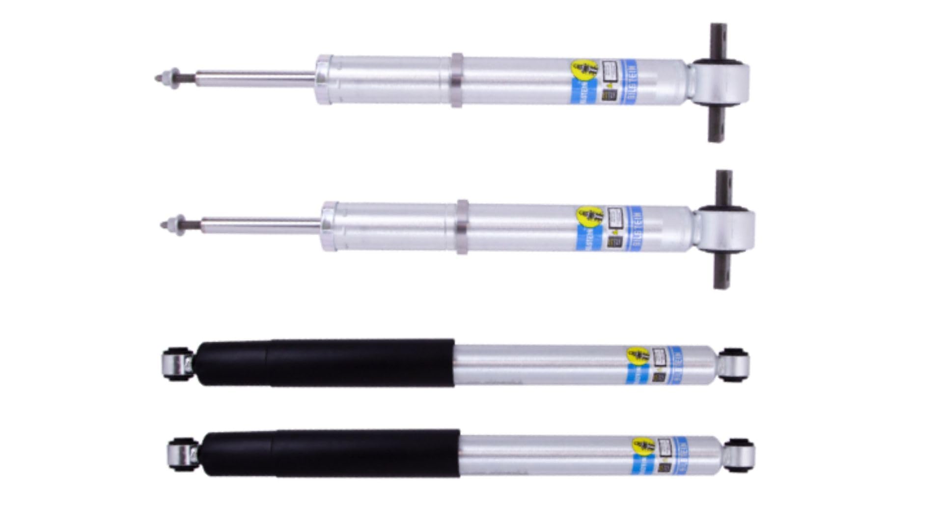 Bilstein Set of Front and Rear 5100 Shocks fits 2019-2025 Silverado/Sierra 1500 with 0-1" Rear Lift and Trail Boss/AT4 Off Road Pkg | Provides 0-1.1" Front Lift | Includes TrendsAuto Decal