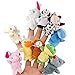 Produktbild Tinksky Cartoon Fingerpuppen weiches Samt-Puppen-Small Props Toys