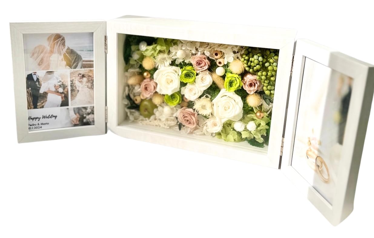 トールペイント アッセンデルフト  フォトフレーム  写真立て 薔薇 トールペイント アッセンデルフト フォトフレーム 写真立て ピンク