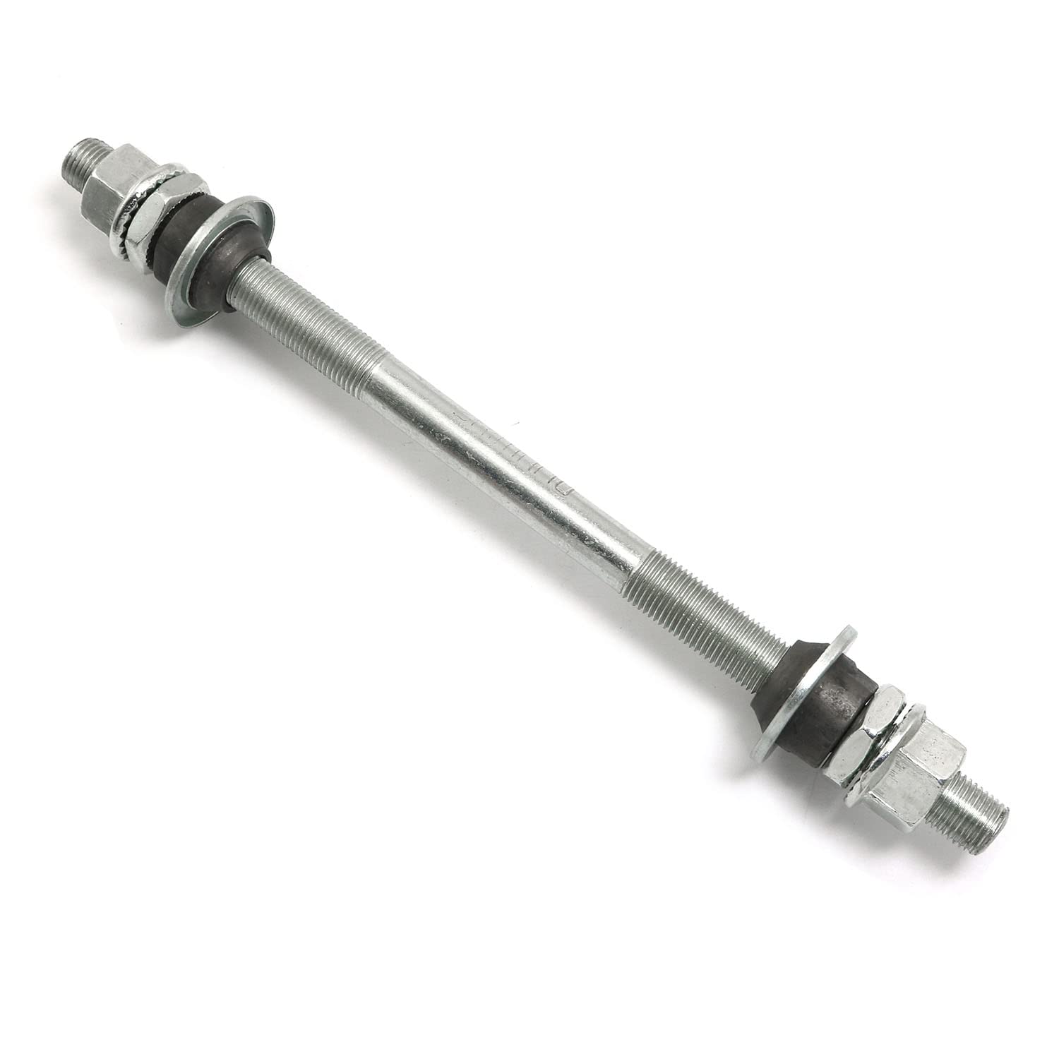 185mm Bicycle Multiple Speed Rear Hub Axle 3/8" Silver