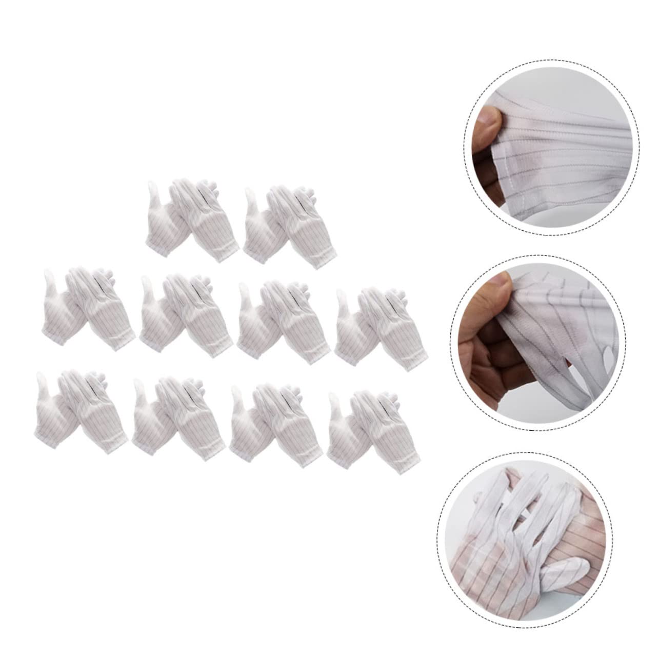 DOITOOL 50 Pares De Guantes Antiestáticos Guantes Electrónicos De Reparación Antiestáticos Antiestáticos Para Instalación Electrónica Trabajo En Fábrica De Electrónica