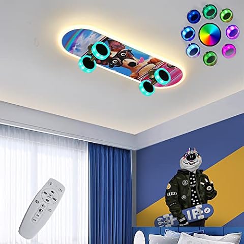 Plafonnier LED OOWOKS skateboard 32W Cover