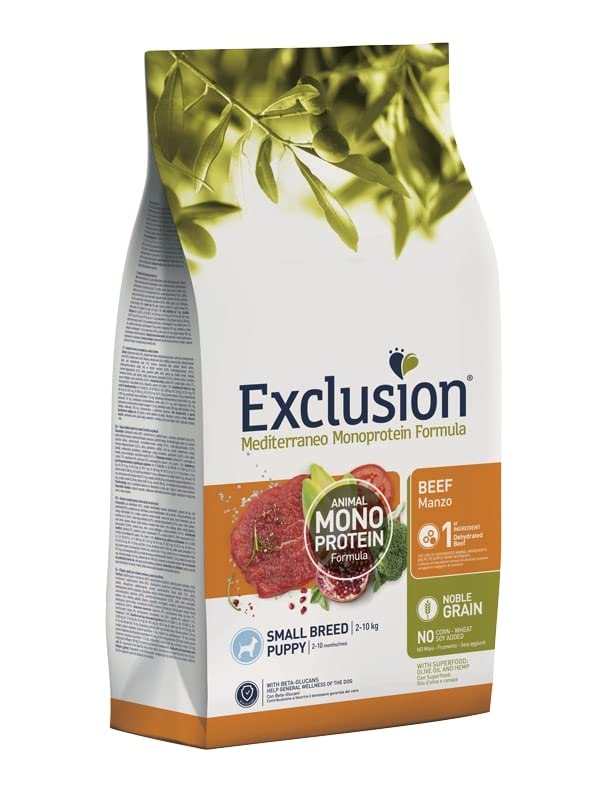 Exclusion Mediterraneo Noble Grain - Cachorro pequeño (7 kg)