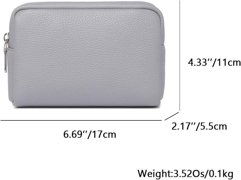 Makeup Bag Large Capacity Women's Classic Black Wash Bag Adjustable Partition Wash Brush and Cosmetic Carrying Bag (Taro Purple) - Image 2