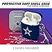 SOAR NFL Protective Case For Ear Buds- 2 Pack, Houston Texans