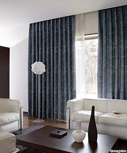 Amazon サンゲツ 和モダンテイストの流線柄 カーテン２倍ヒダ Sc3379 幅 0cm 丈 100cm ２枚組 オーダーカーテン カーテン オンライン通販