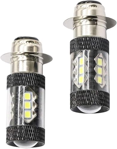 Miniatura 3 de DSkoiph Faros delanteros LED H6M 8000K 80W aptos para Yamaha Raptor Banshee Rhino 125 250 660R 700R YFZ350 YFZ450 YFM250 YFM350 YFM450 YFM660 YFM700